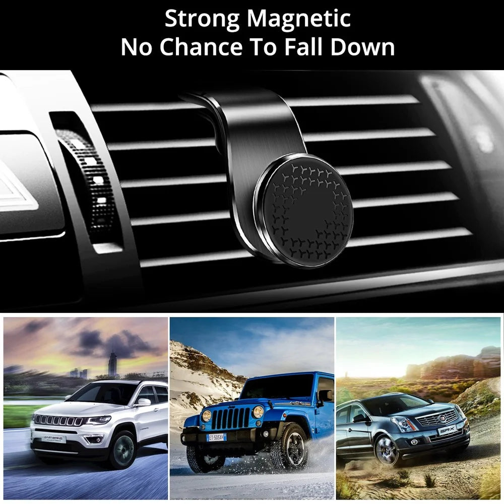 360° Magnetic Car Phone Holder Air Vent Car Phone Mounts Cellphone GPS Support for Iphone Huawei Samsung Rotation Bracket